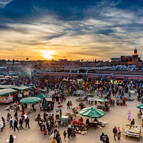 jemaa-elfnaa-sunset